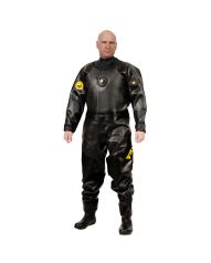 Viking Protech 1250 g/m2 Vulcanized Rubber Drysuit with Latex Neck Seal